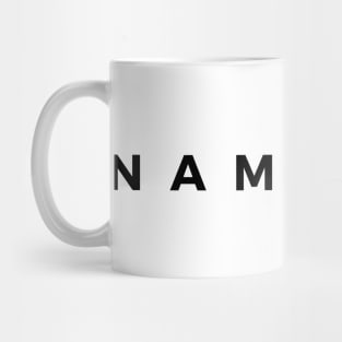 Namaste Sans Serif Mug